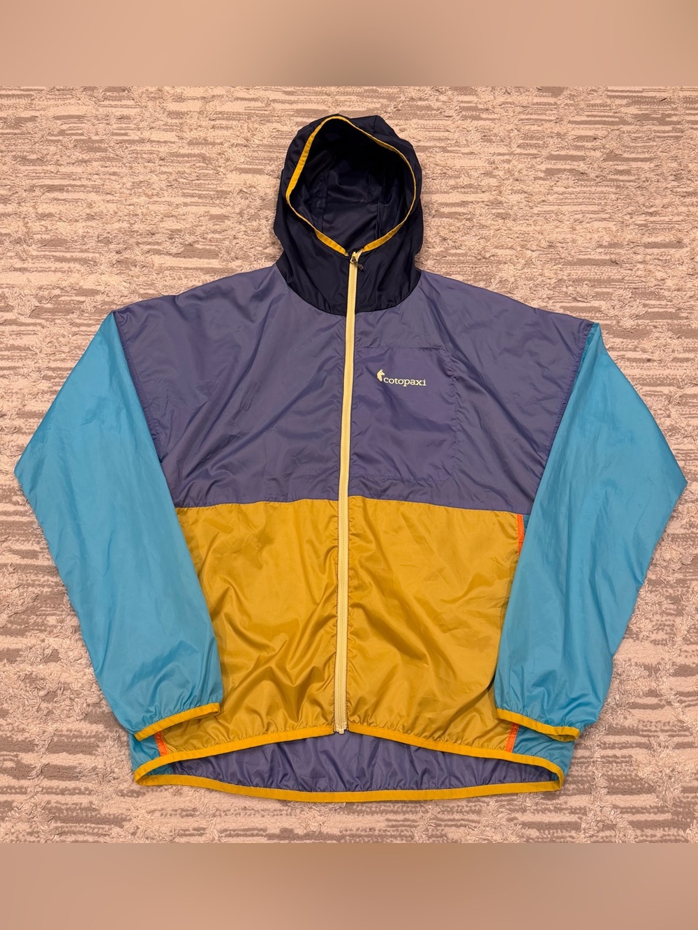 Cotopaxi Teca Technical Windbreaker Hoodie Full Zip Men’s S Women’s M Unisex